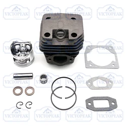 JANE-Tronçonneuse de jardin, pièces et accessoires pour outils électriques, kit de piston à intervalles de fixation, 58cc, 52cc, 45cc