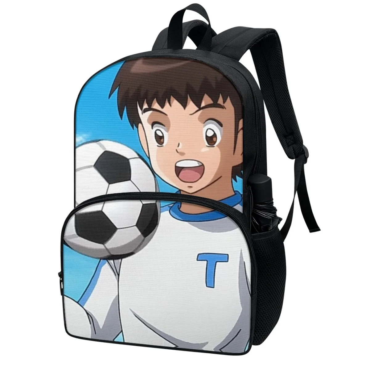 FORUDESIGNS Anime Captain Tsubasa tornistry gimnazjalistów podstawowe praktyczne plecaki do podróży klasowych wygodne