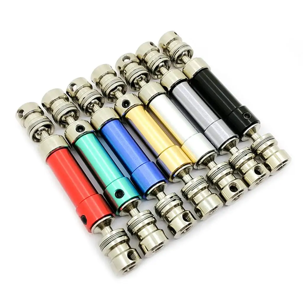 Rear Centre Drive Shaft Aluminum Alloy Universal Joint for Wltoys 12428 Feiyue FY-03 1/12 RC Car Chassis Upgrade