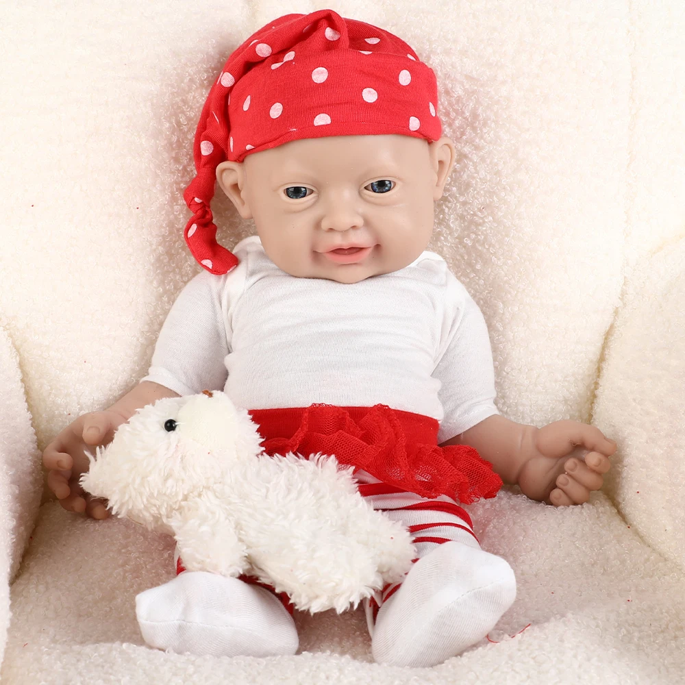 

Силиконовая кукла IVITA 30,47 см, реалистичная, как настоящая девочка, не виниловая, мягкая, реалистичная, в виде новорожденного, подарок