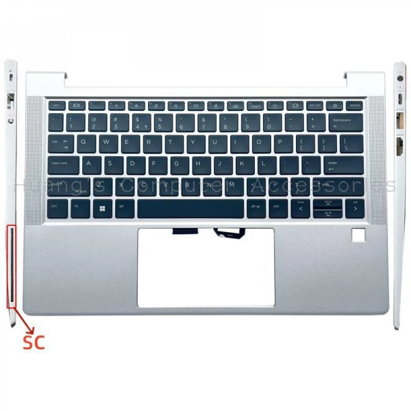 S+Original SC Backlit Keyboard Palmrest Bezel Cover M49527-001 For HP ProBook 430 G8, Fully Tested