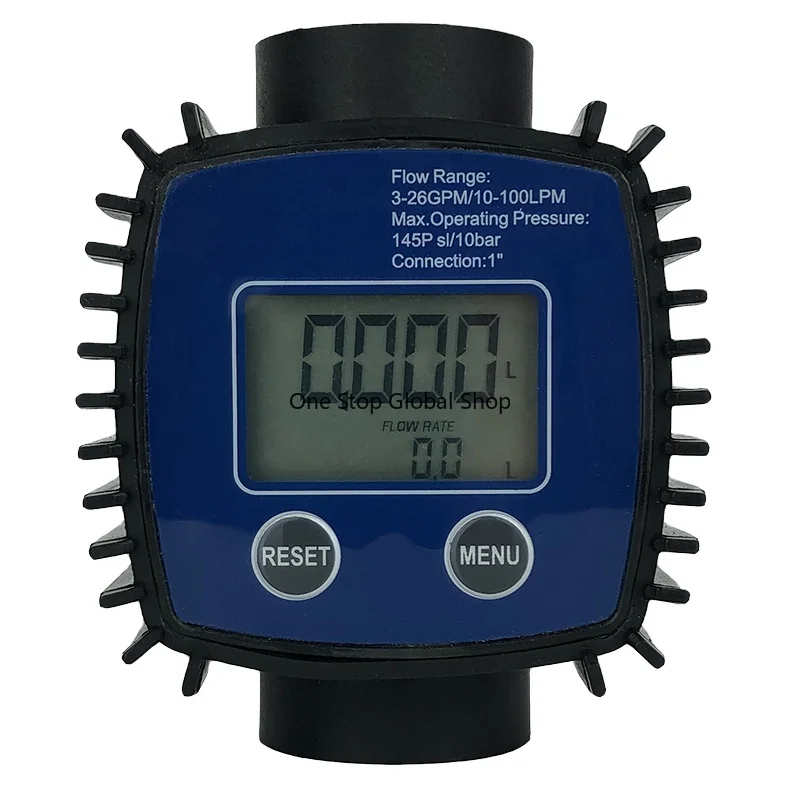 

Hot Sell Turbine Pulse Flow Meter Electronic Digital Display Meter