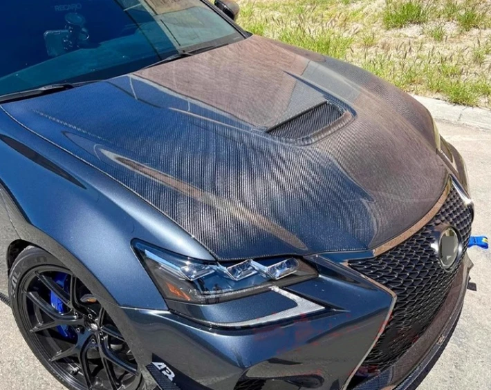High Quality Carbon Fiber Engine Hood for 12-17 for Lexus GS350 GS250 450 Perfect Fit Upgrade Bumper Engine Cover for Lexus GS - view 4