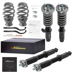 Coilovers Damper Kit for BMW E46 3 Series 320i 325i 330i RWD Racing Coilover Suspension Lowering Kit 24 ways