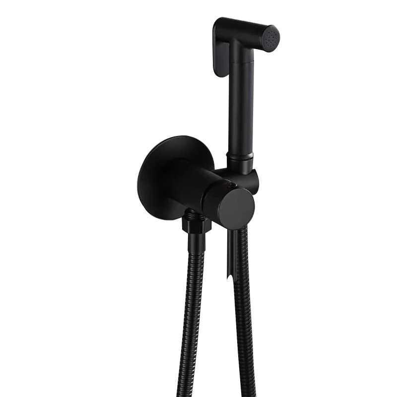 VGX Messing Bidet Kraan Set Handheld Ducha Higienica Warm Koud Wc Kraan Vrouwen Wasmachine Badkamer Shattaf Sproeier Hygiënische Douche