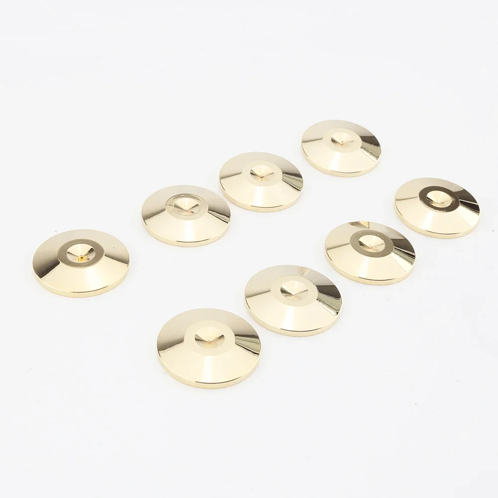 4x قاعدة حامل ذهبية لمكبر صوت CD Amp