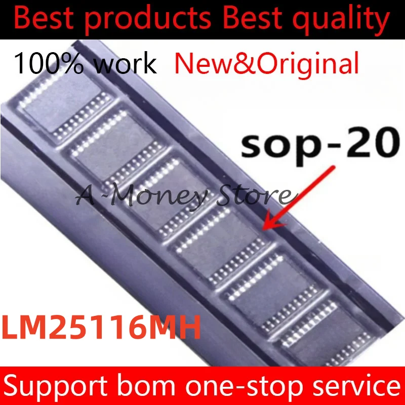 

(5pcs)LM25116MH LM25116 LM25116MHX sop-20