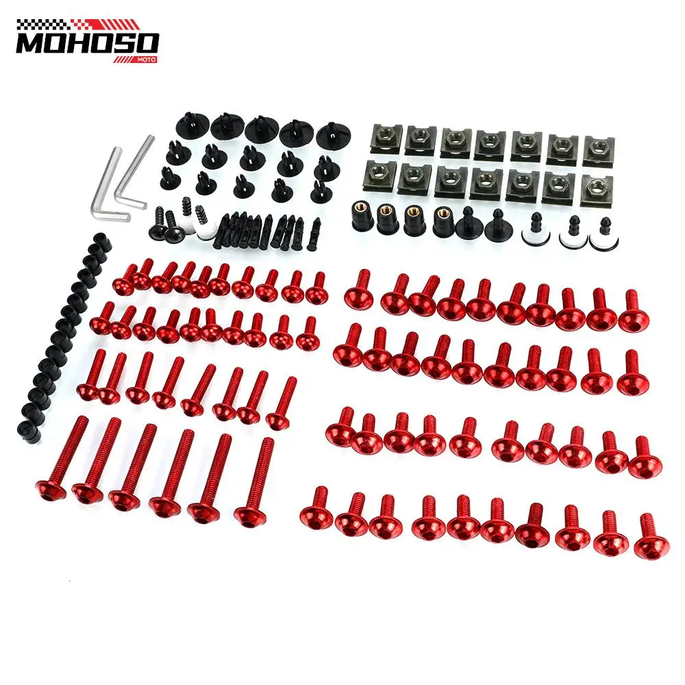 

For Ducati 748 749 750SS 848 900SS 916 996 998 999 1098 1098S 1199 Panigale Motorcycle CNC Fairing Bolt Kit Fastener Clips Screw