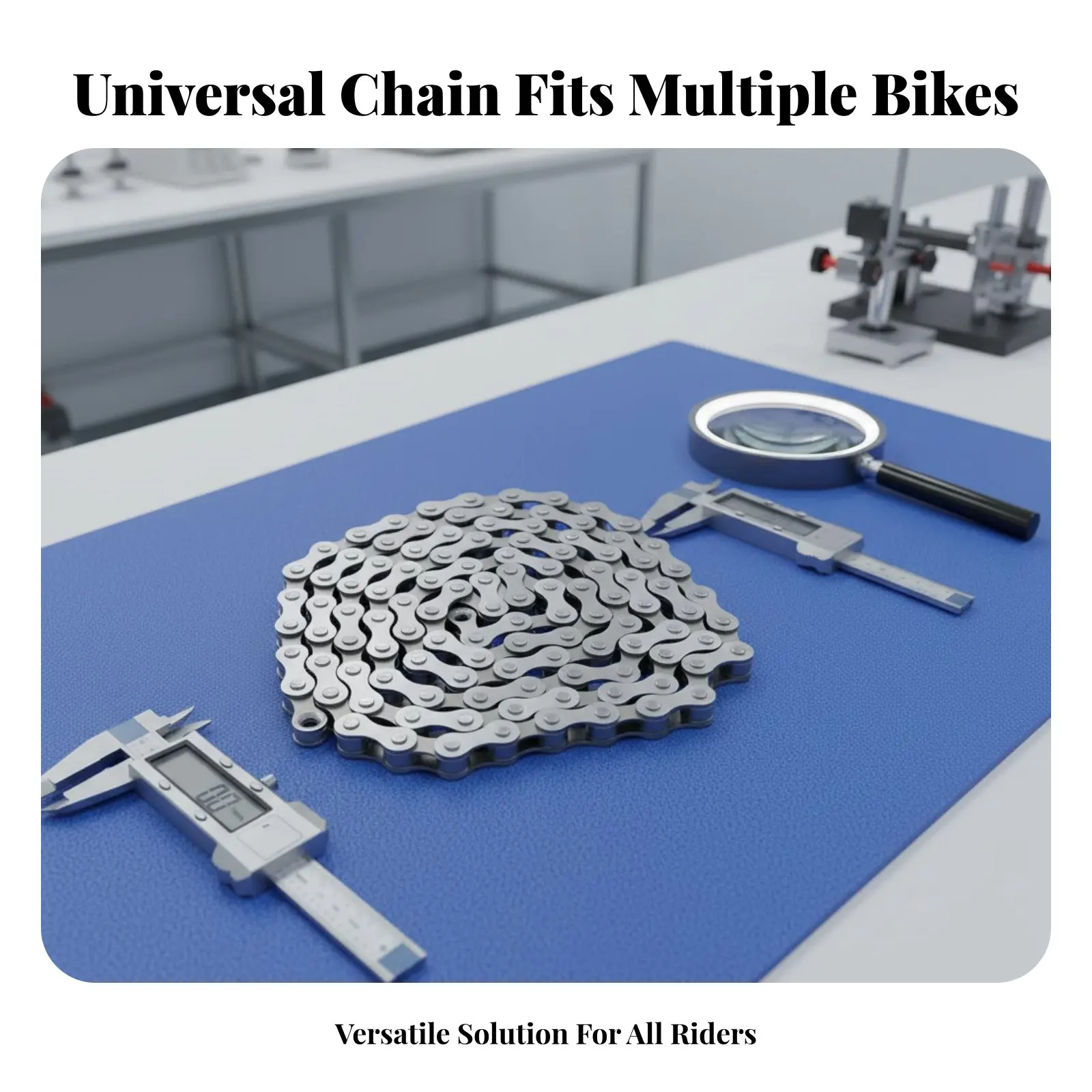 

Универсальная цепь для электровелосипеда, долговечная, износостойкая, для велосипедистов, для поездок на работу