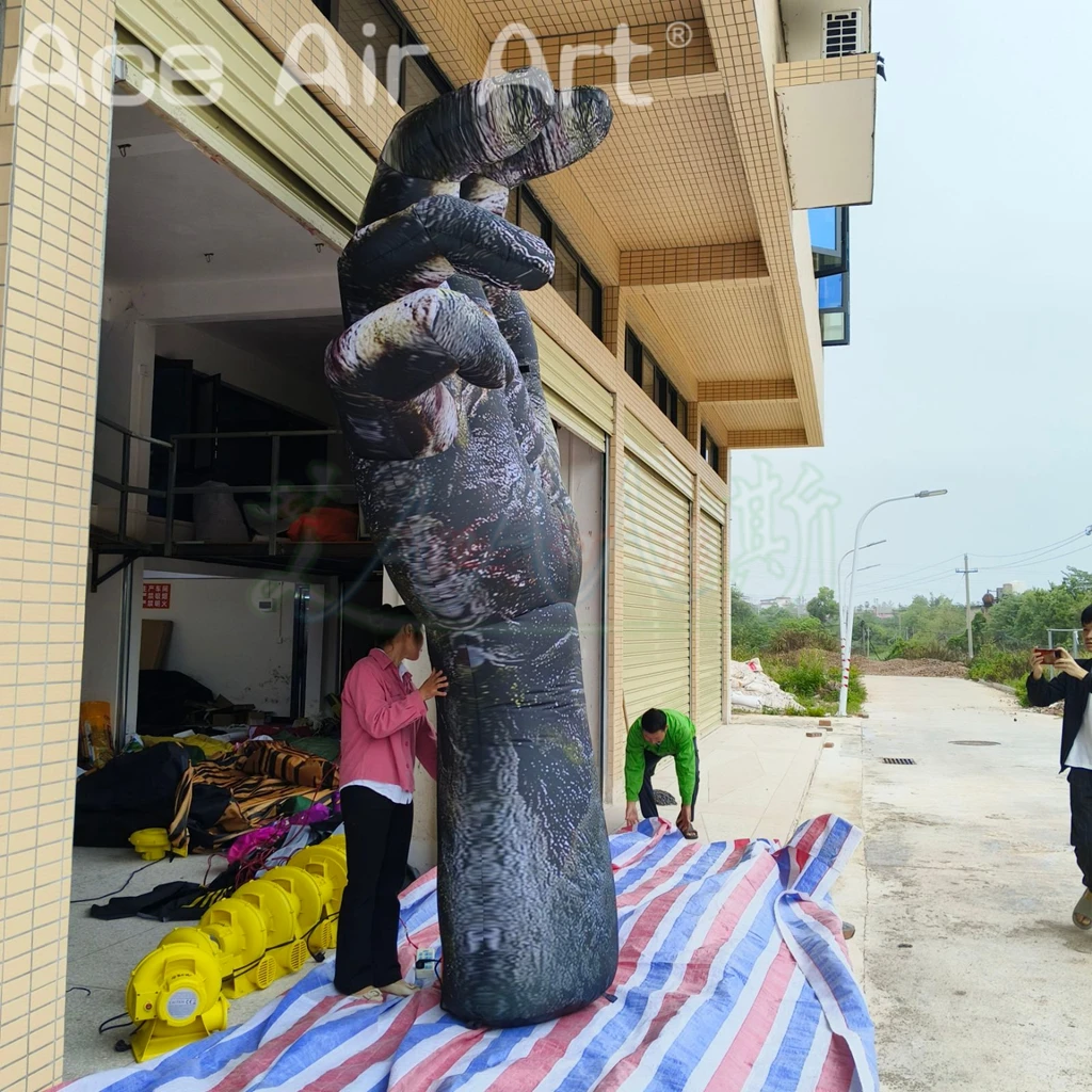 할로윈 축제 장식용 대형 악마 손 풍선, 악마 손 모양 풍선