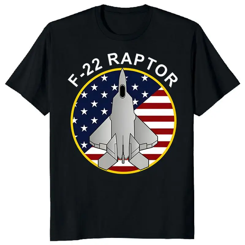 جديد محدود F 22 رابتور الجيش العلم الجدة القطن الثقيل تي شيرت M 3XL الشحن السريع