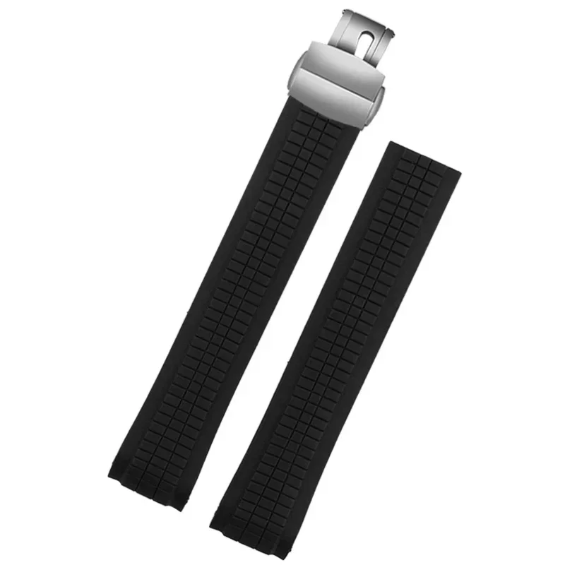 Silicone Men Replace with Tool Watch Strap for Patek Philippe 21mm Watchband Aquanaut Grenade 5164 5167 Series Safety image 6