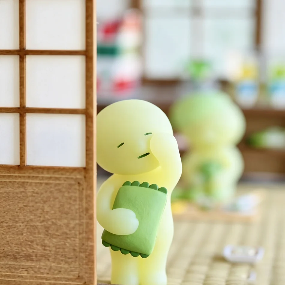 6 Styles Full Box Glow in the Dark Corner Figure Blind Box Collectible Mini Figurines Set for Decor