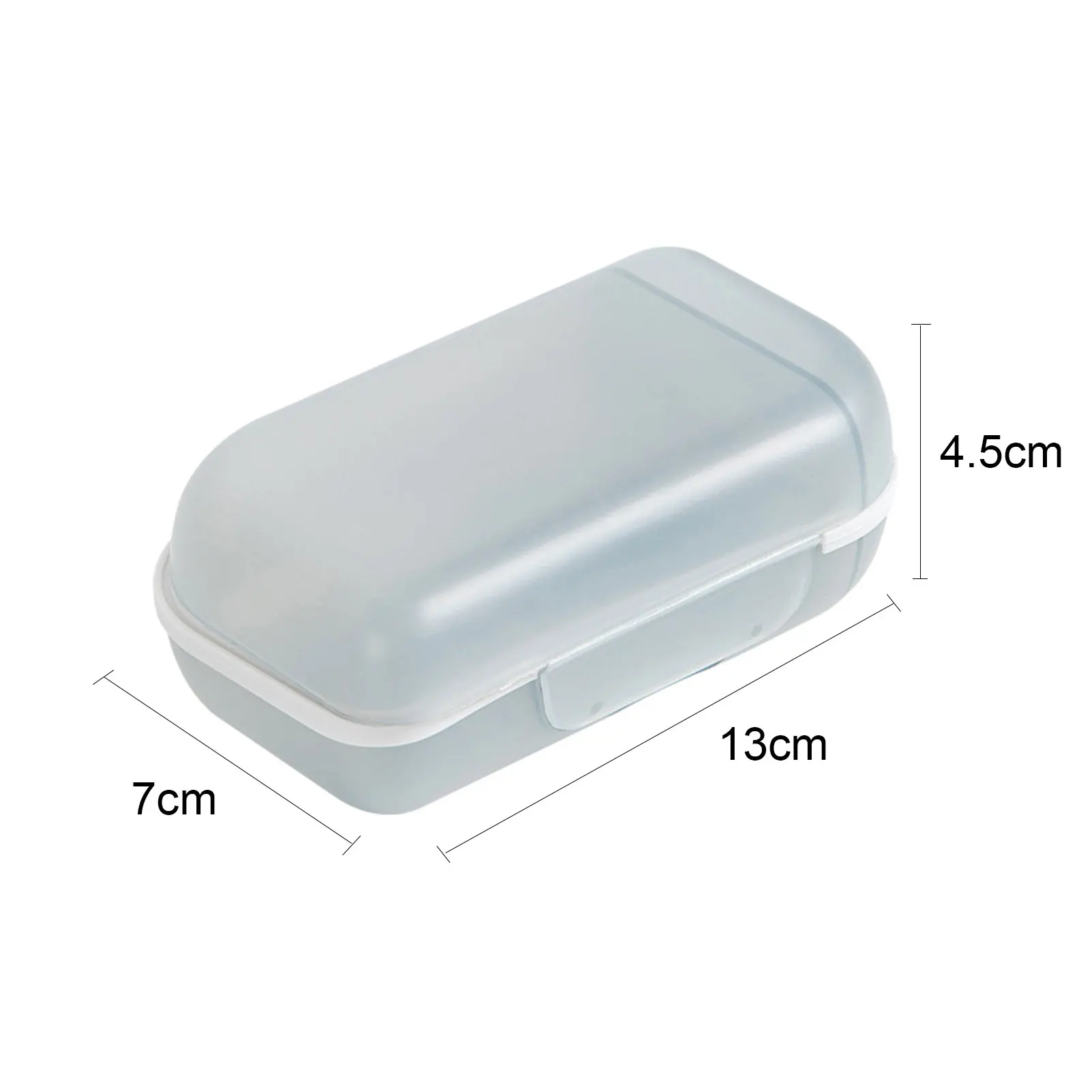 Travel Soap Container Soap Holder Easy Cleaning Leak-proof Soap Box for Tote Bags Suitacases Travelling SAL99