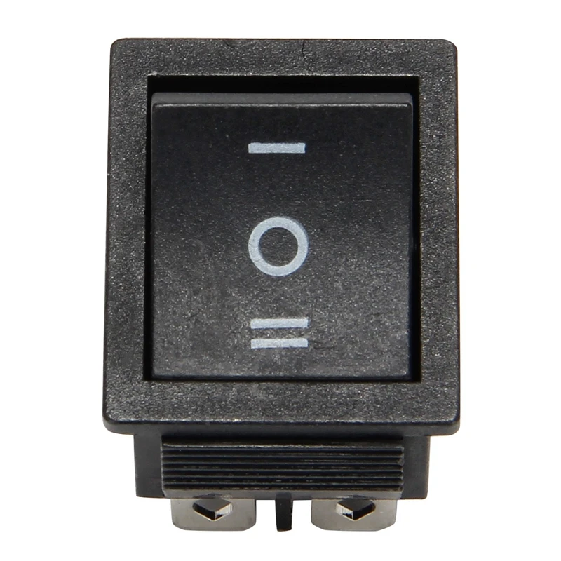 6-Terminals 3 Position ON/OFF/ON DPDT Boat Rocker Switch 16A 250VAC 20A 125VAC