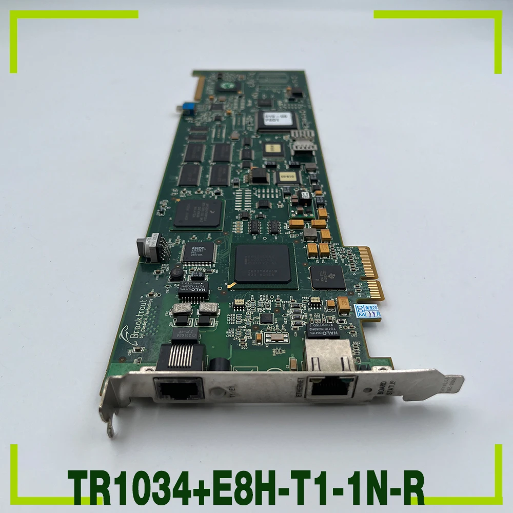 TR1034+E8H-T1-1N-R For Brooktrout fax card 901-006-16