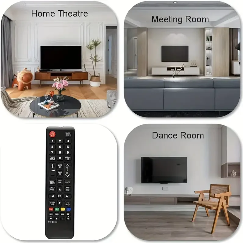 Controle remoto de tv para samsung, controle remoto de tv BN59-01175N compatível com modelo de tv samsung tv lcd ue40h6470ssxzg