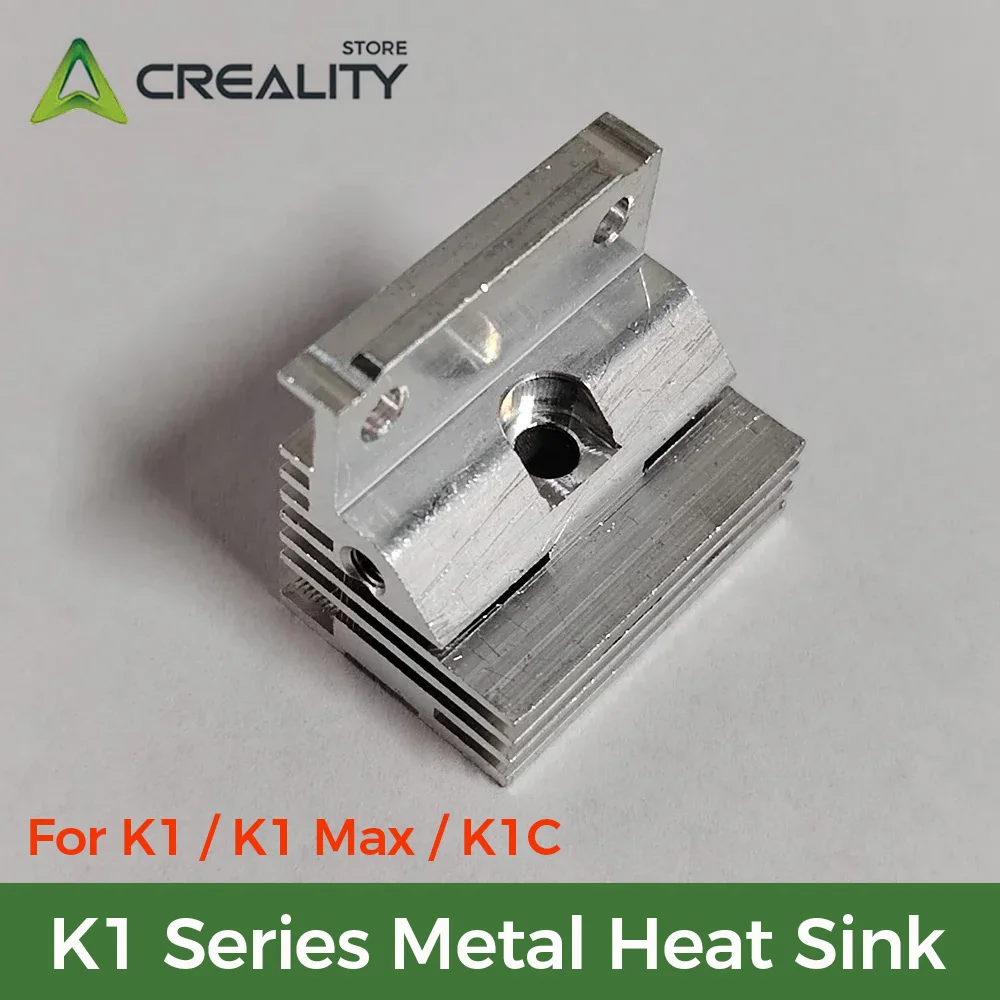 

Creality Original Radiator K1 Series Metal Heat Sink for For K1 / K1 Max / K1C 3D Printer 1PC Heat Sink 3D Printer Accessories