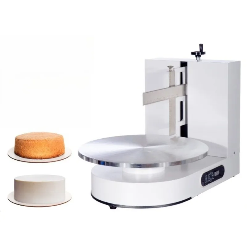 

Commercial Electric Birthday Cake Frosting Machine Automatic Butter Spreading Machine Baking Shop Frosting Equipment