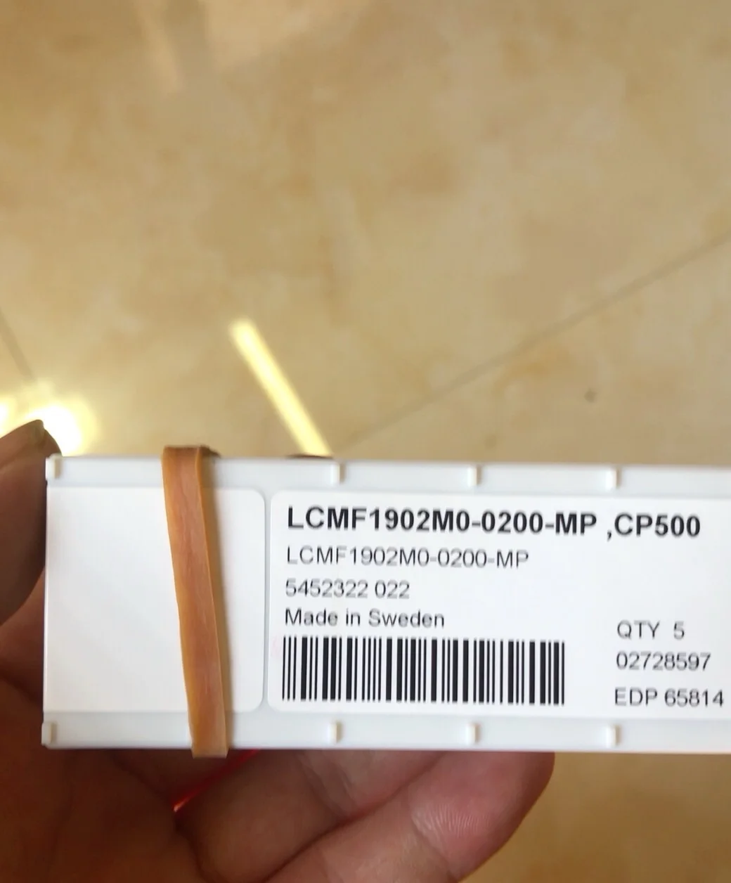 

Hard alloy cutting blades LCMF1902M0-0200-MP,CP500
