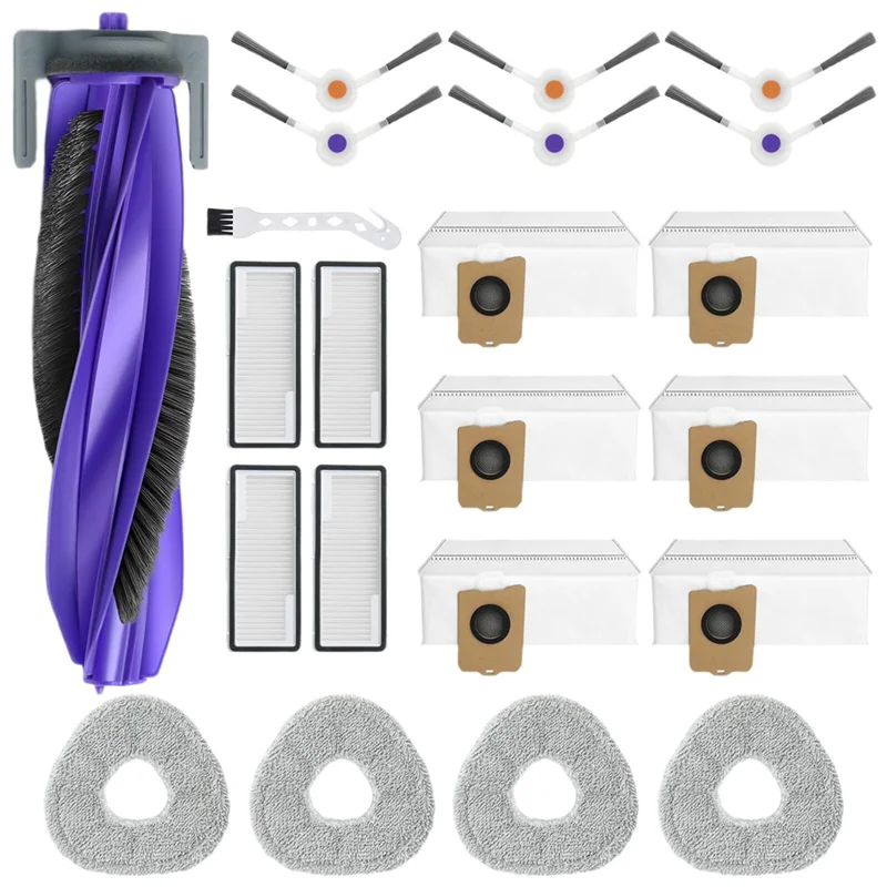 

ABKY-Robot Vacuum Cleaner Replacement Kit Robotic Vacuum Cleaner Sweeper Replacement Parts