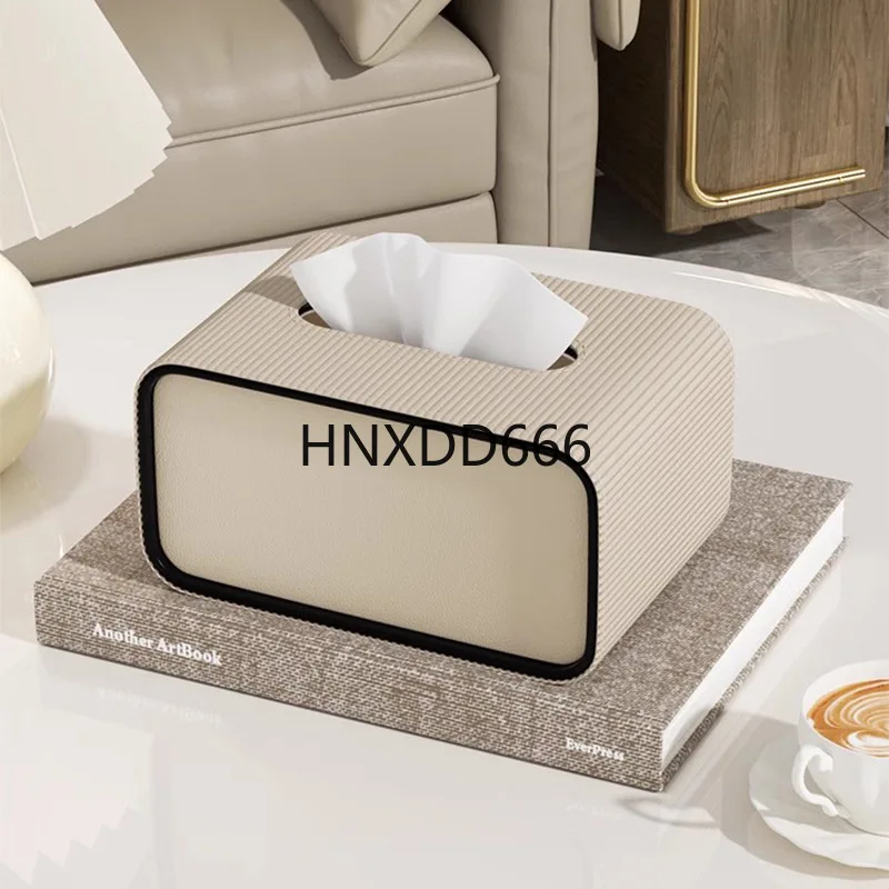 

Leather tissue box, simple high-grade tissue box, light luxury tissue box suitable for living room, bathroom, office, hotel
