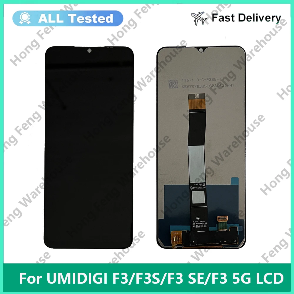 

For UMIDIGI F3 Pro LCD Display + Touch Screen Replacement For UMIDIGI F3 F3S LCD UMIDIGI F3 SE LCD Display Repair Parts + Glue