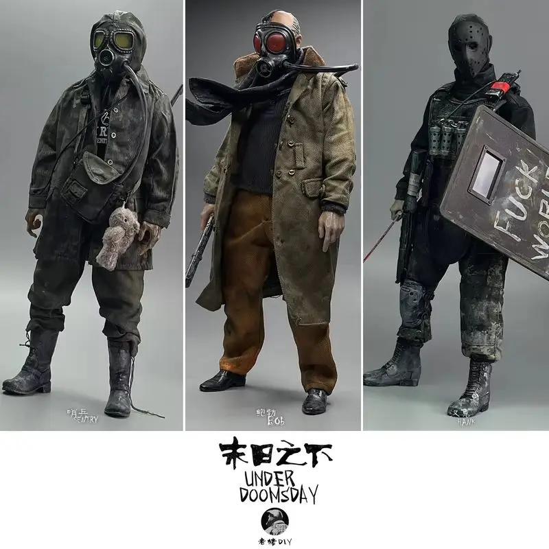 1/6 Soldat Mann 12 Figur Last Survivor Resident Evil Wasteland Kleidung und Modell Spielzeug