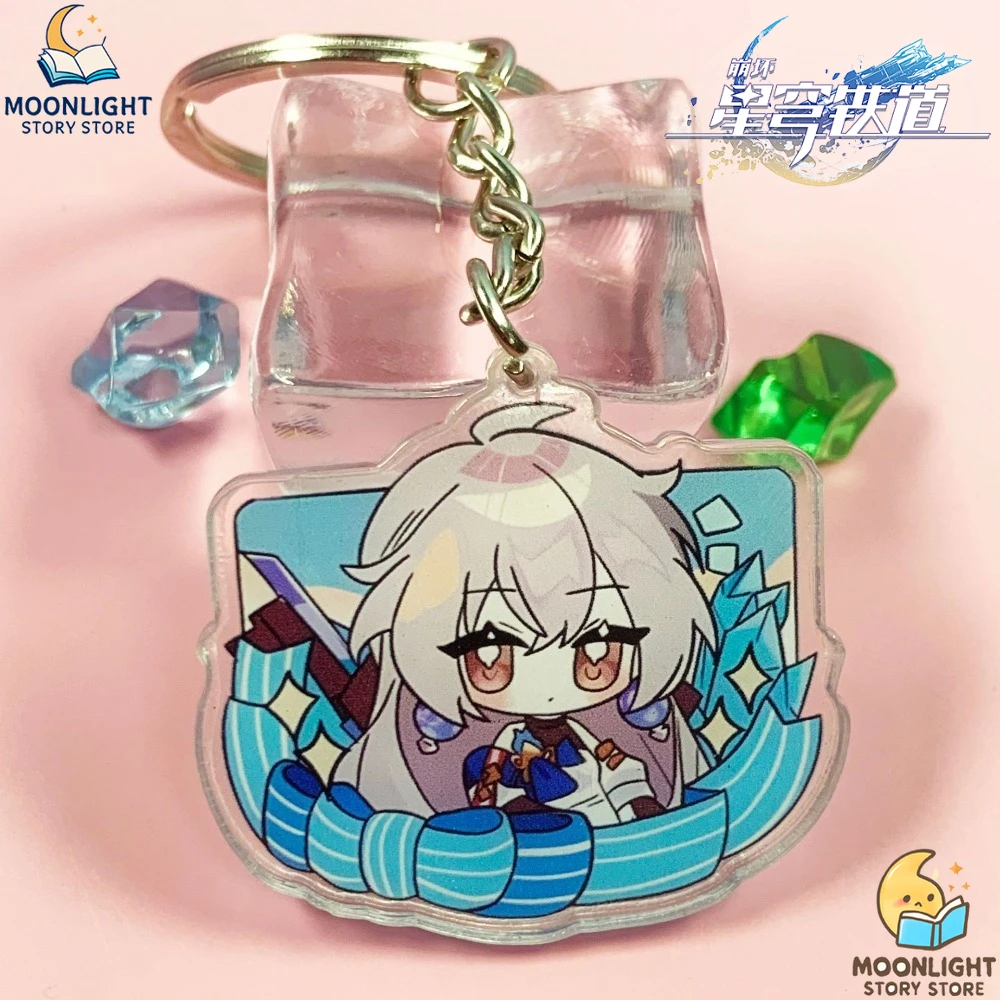 هونكاي: ستار السكك الحديدية لعبة ميرش تشيبي نمط المفاتيح دان هنغ هيرتا بيلا برونيا سامبو نيكولا لوه يي ظهره قلادة هدية عيد