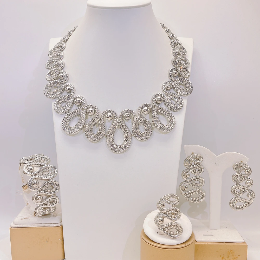 

Exquisite Fashion High-End Jewelry Set Party Banquet Bridal Outfit Accessories