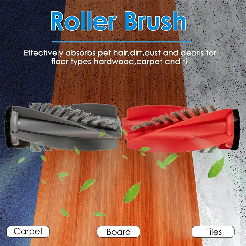 A76G-交換メインサイドブラシ Roborock Saros 10R ロボット掃除機 Hepa フィルターモップ布ダストバッグ