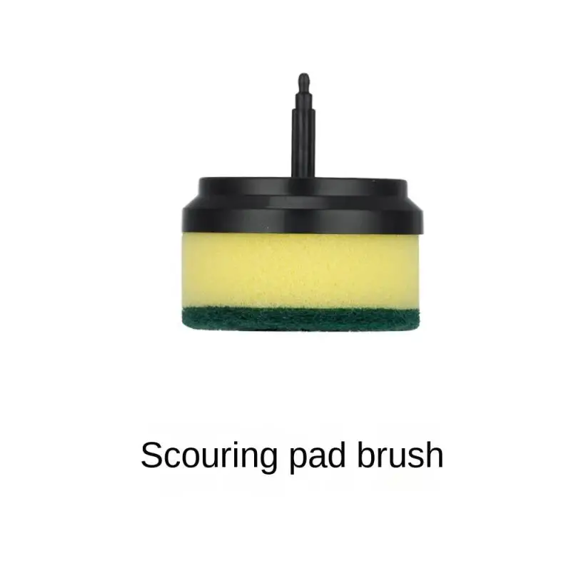 Multifunctional Electric Spin Scrubber Rechargeable With Replaceable Cleaning Brush Heads Or Bathroom Kitchen Oven Dish Floor