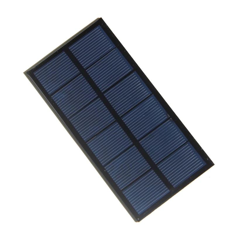 1W 3V Solar Panel Cell  Solar charger For 2.4V-3V  Battery  System Light 120*60MM 10pcs/lot