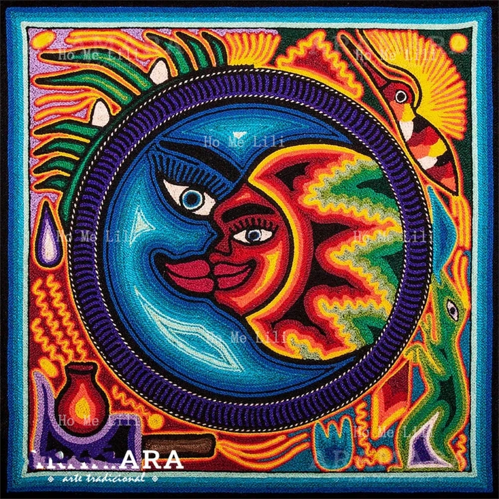 Huichol Printed Mexican Wall Art