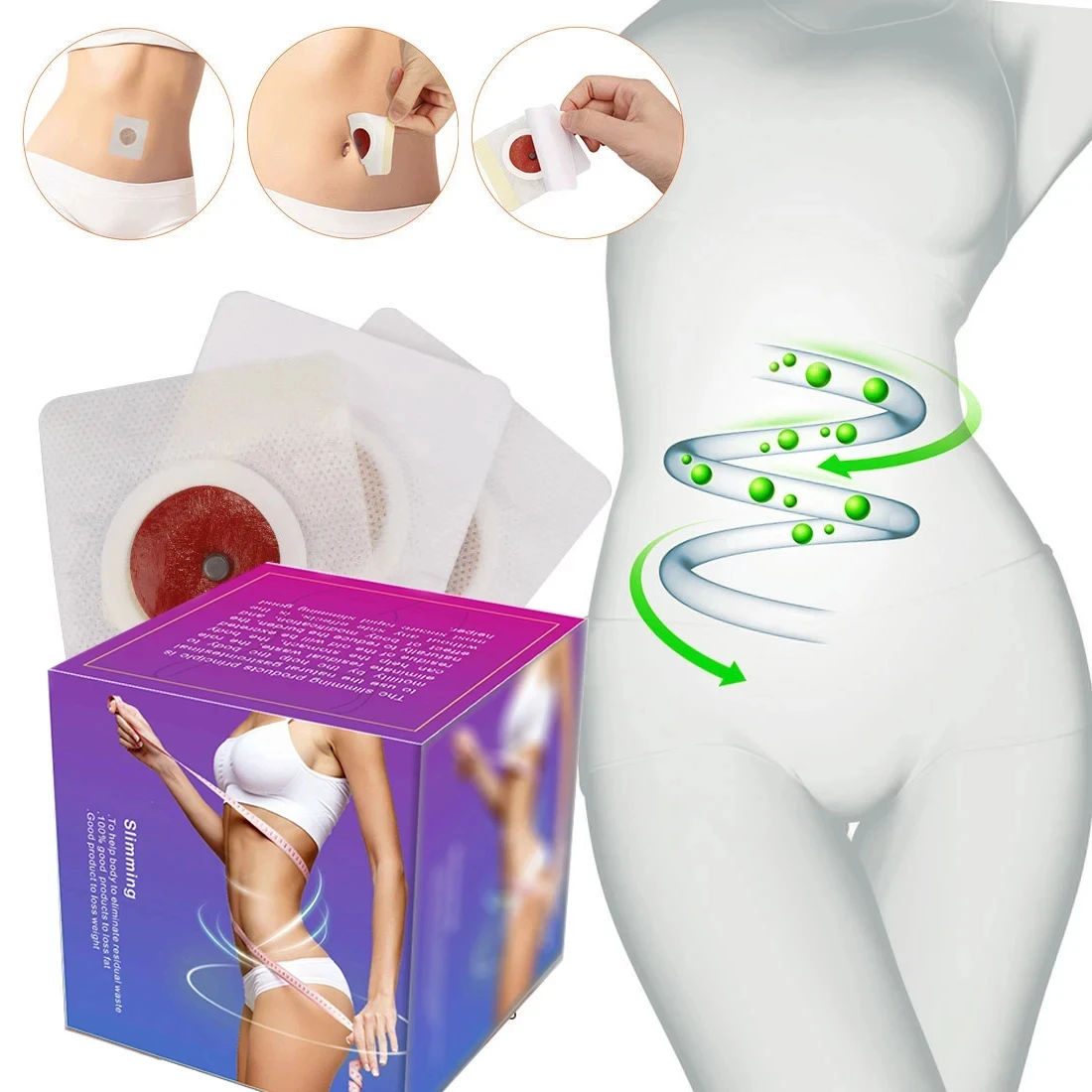 Strongest Fat Burning Cellulite Slimming Diet patch Weight Loss Products Detox Face Lift Decreased Appetite Night Enzyme