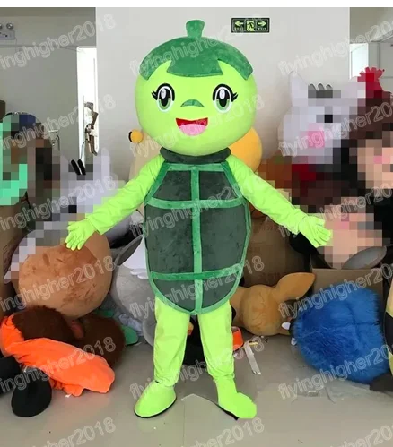 

New Adult Hot Sale Foam High Quality Turtle Cartoon Mascot Costume Plush Christmas Fancy Dress Halloween Mascot Costume
