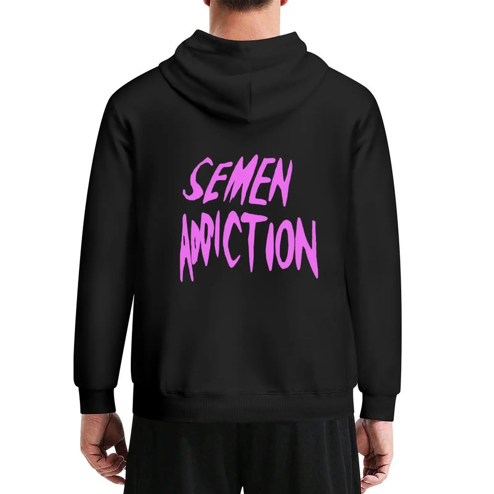

Semen Addiction Hoodie aesthetic clothing men's clothes graphic t shirts men men's sweat-shirt set hoodie man