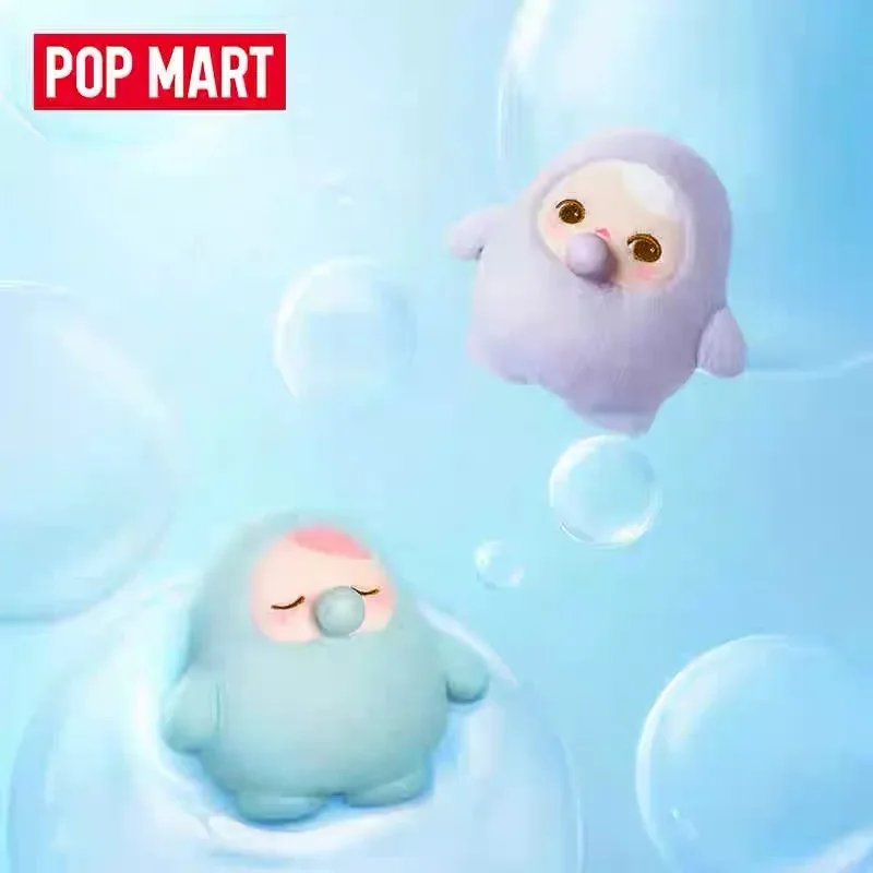 POP MART Pucky Beanie Bubble up Series Pluche Hanger Blind Box - Leuke Anime Figuur Speelgoedpop Mystery Guess Bag Collectible