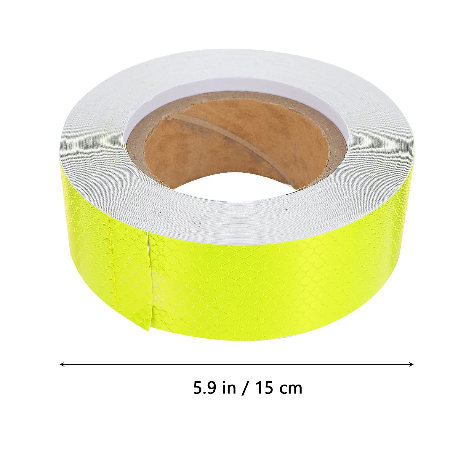 Hexagonal Pattern Reflective Warning Tape Solid Adhesive Weatherproof Safety Tape for Vehicles Road Marking Home