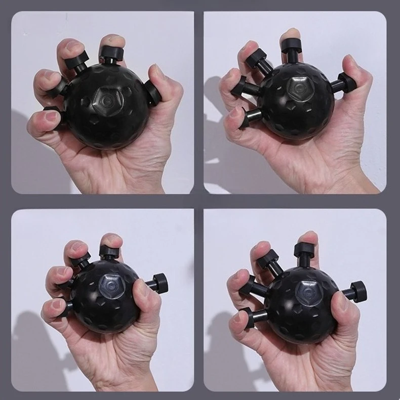 

Инструмент для прочности захвата пальцев, упражнения для рук и рук, декомпрессионный инструмент для прочности пальцев, мяч для нажатия пальцев, мяч для прочности захвата