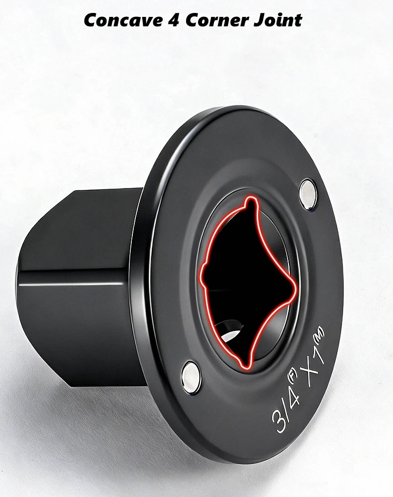 Flacher Schlagschrauber-Adapter-Satz mit Magnetantrieb, Ratschenadapter 3/8-1/2, 1/4-3/8, 3/4-1, 1/2-3/4, Entwickelt für Enge Räume – Detail 3