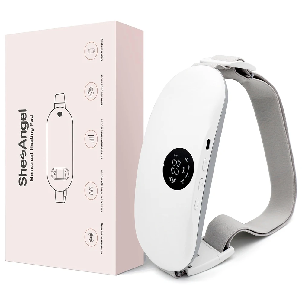 

2025 New Electric Waist and Abdominal Massage and Heat Device Menstrual Pain Relief Device Relieves Back and Waist Pain