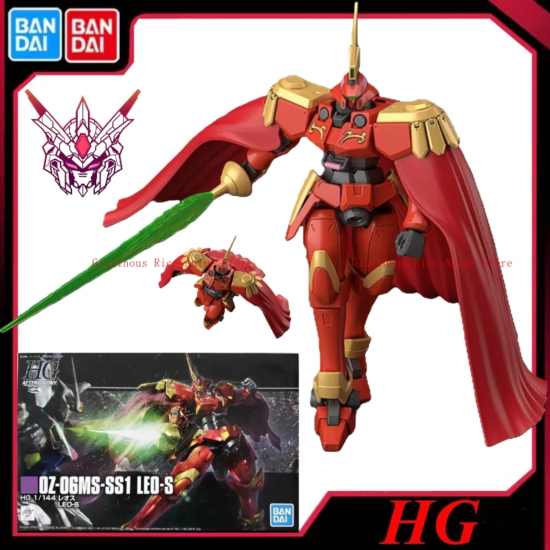 

In stock BANDAI PB Limited HG 1/144 0Z-06MS-SS1 LEO-S Action Figurines Anime Assembly Model Toy Collection birthday present