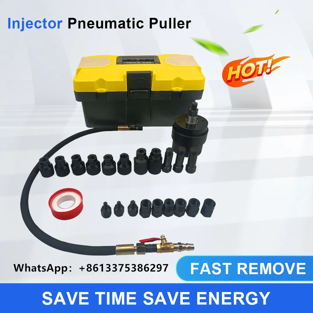 Global Diesel 1000NM Fast Diesel Pneumatic Injector Puller Remover Tool Pneumatic Puller Extractor Hammer For Fuel Injector