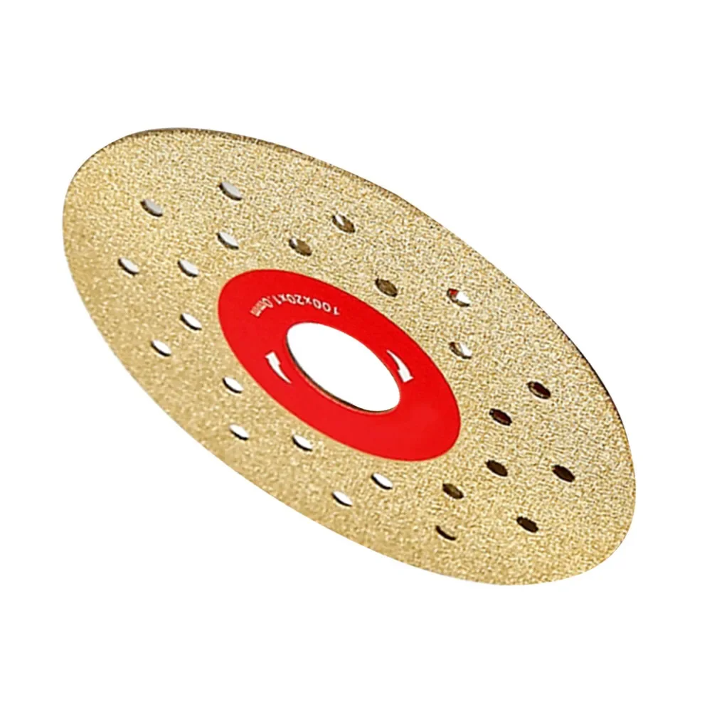 Características Eficiencia de trabajo Disco de corte Reducción de calor Pouco amarillo Hoja de corte ensanchada porosa Hoja de sierra de disco de corte de mármol Mm