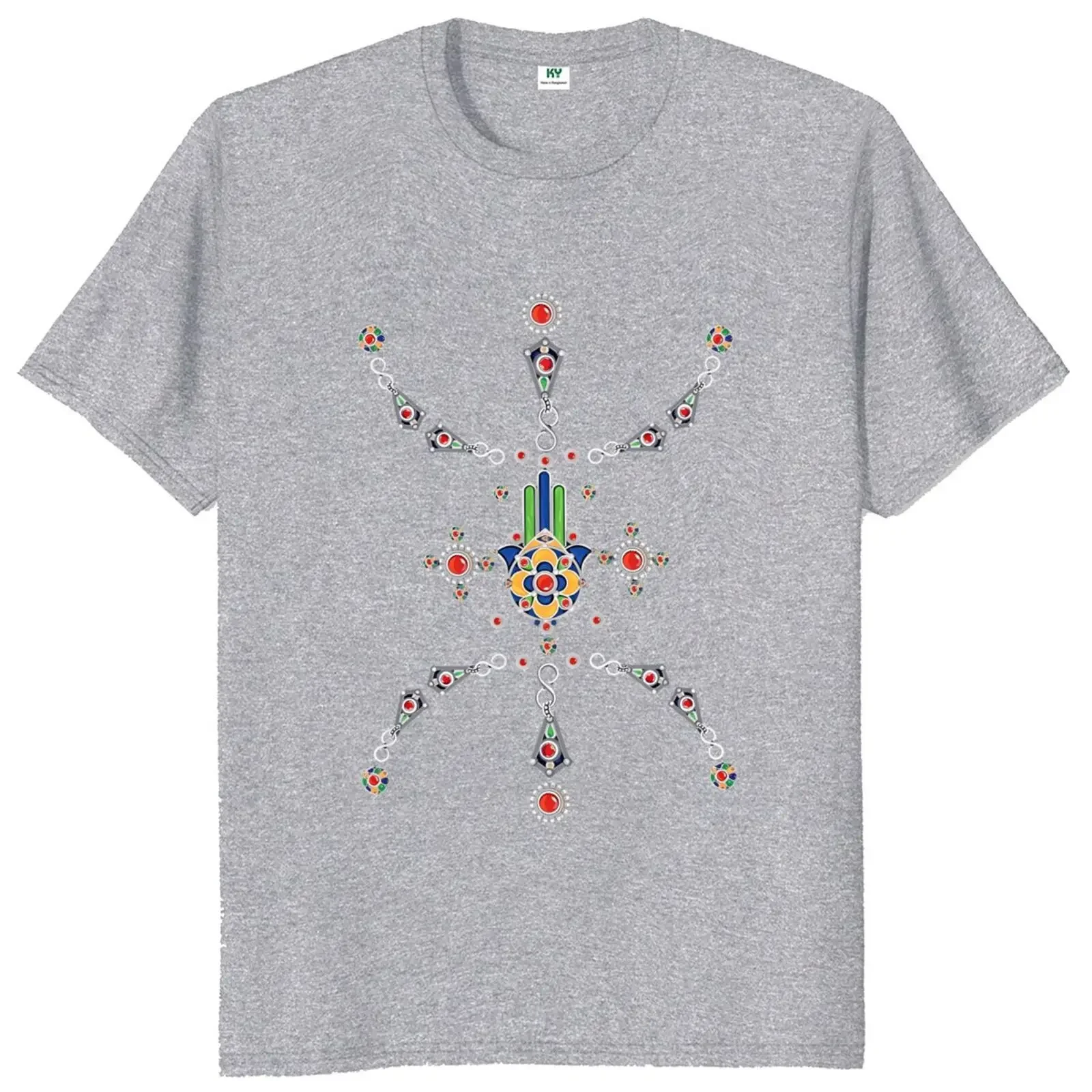 O-neck 100% Cotton Unisex Summer Casual T-shirts Kabyle Amazigh T Shirt Imazighen Design Harajuku Graphic Short Sleeve t shirts