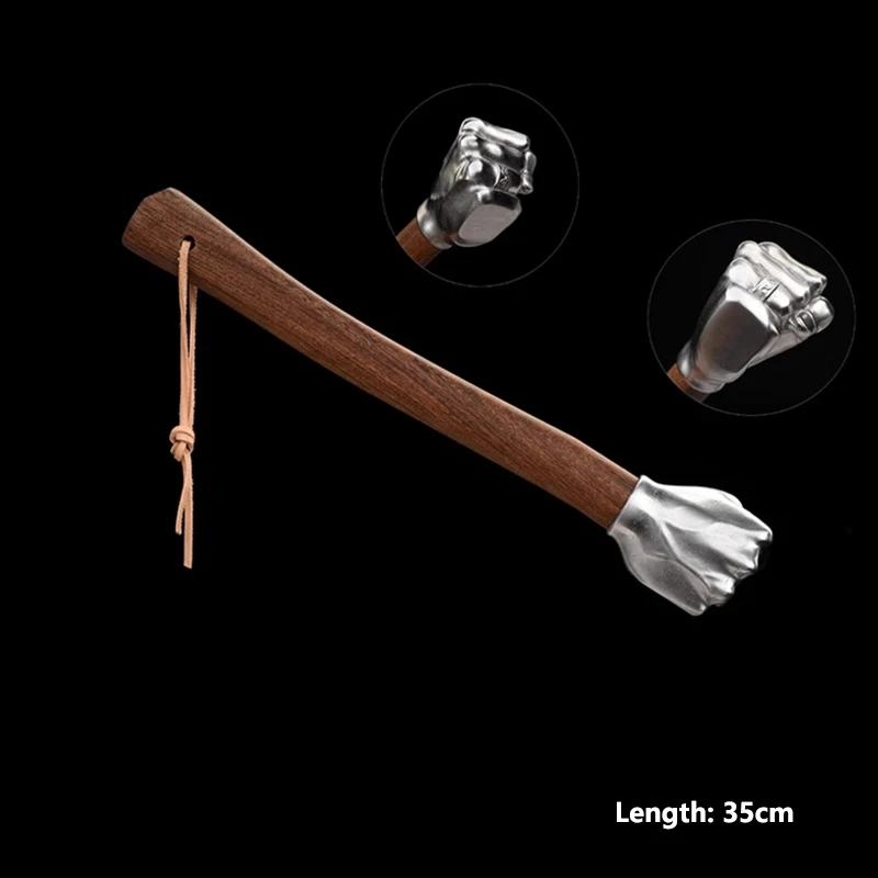 Outdoor Portable EDC Stainless Steel Fist Solid Hammer Car Mounted Multifunctional Window Breaking Tool