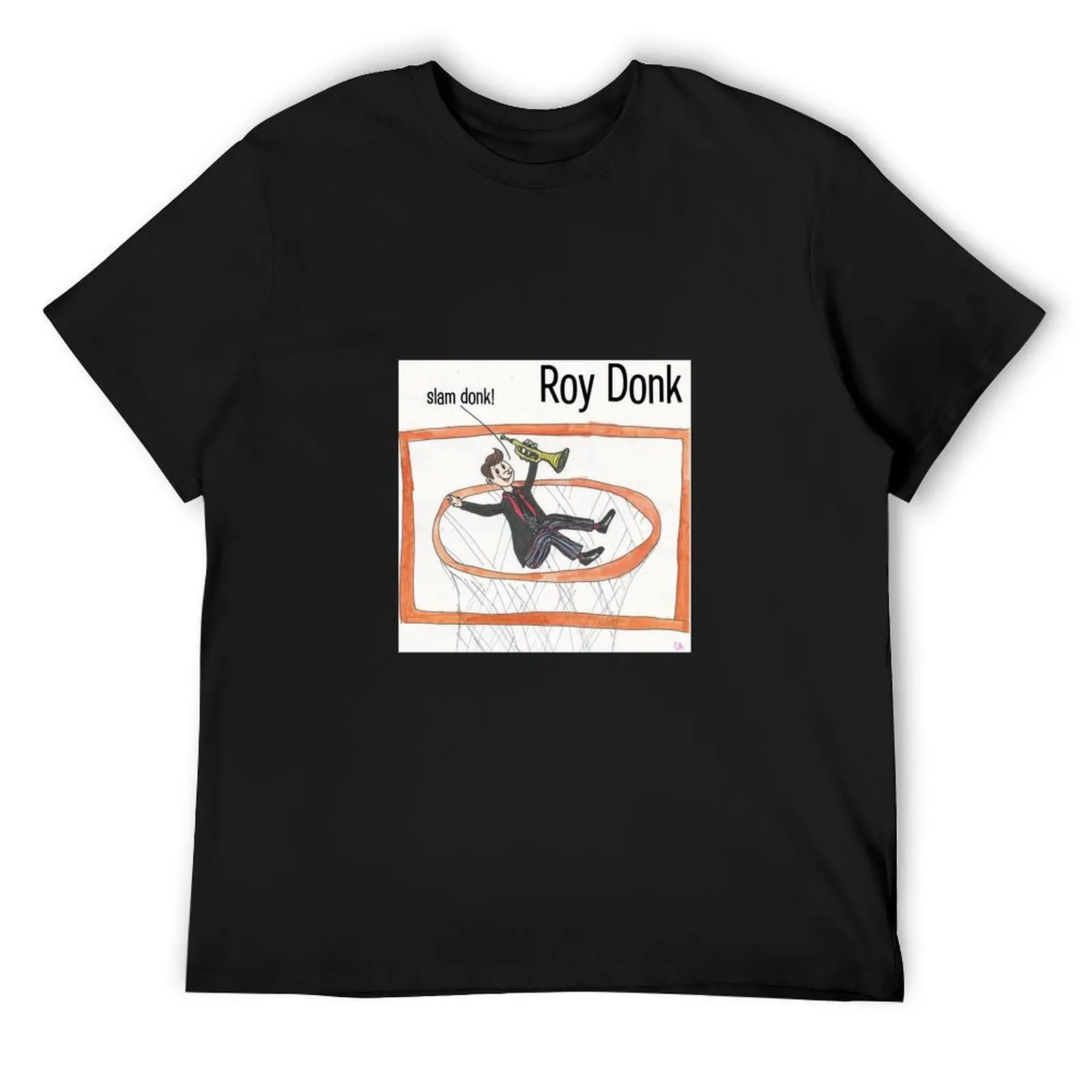 Roy Donk Album Cover T-Shirt cotton graphic tees Blouse vintage clothes graphic t shirts funny t shirts men