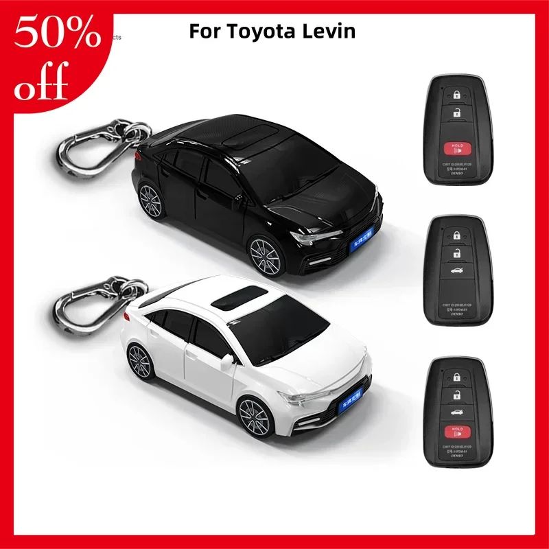 

For Toyota Levin Key Cover with Lights Car Key Car Model Key Protector Auto Accessories Creative Personalized Gifts