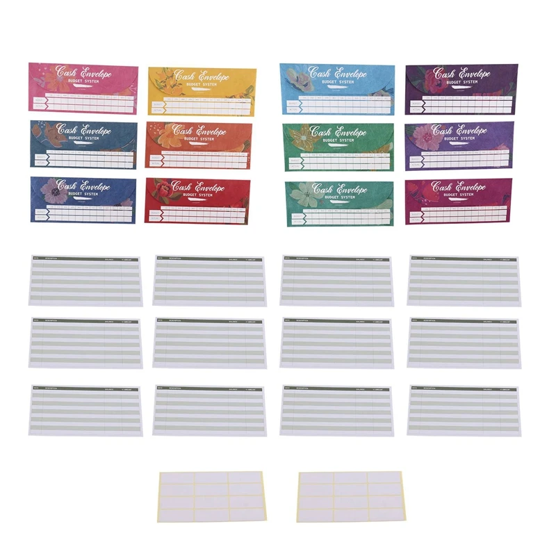 

1Set Waterproof Money Envelopes Money Saving Envelopes Paper Envelopes For Cash System